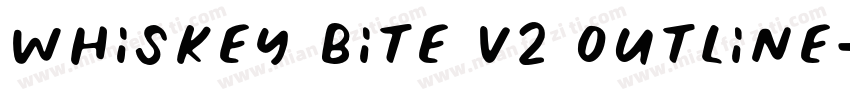Whiskey Bite v2 Outline字体转换